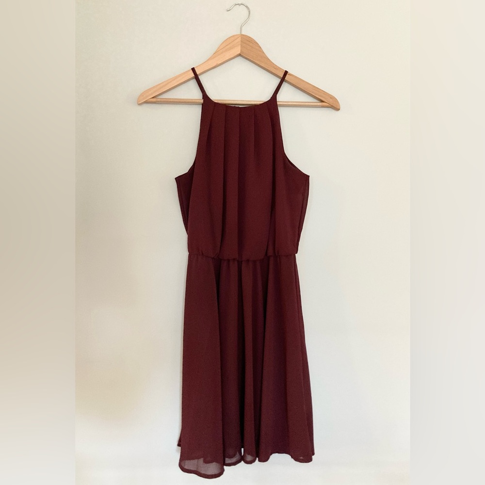 Chiffon mini dress - Size XS